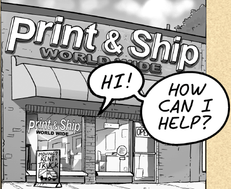 Print & Ship Comics!